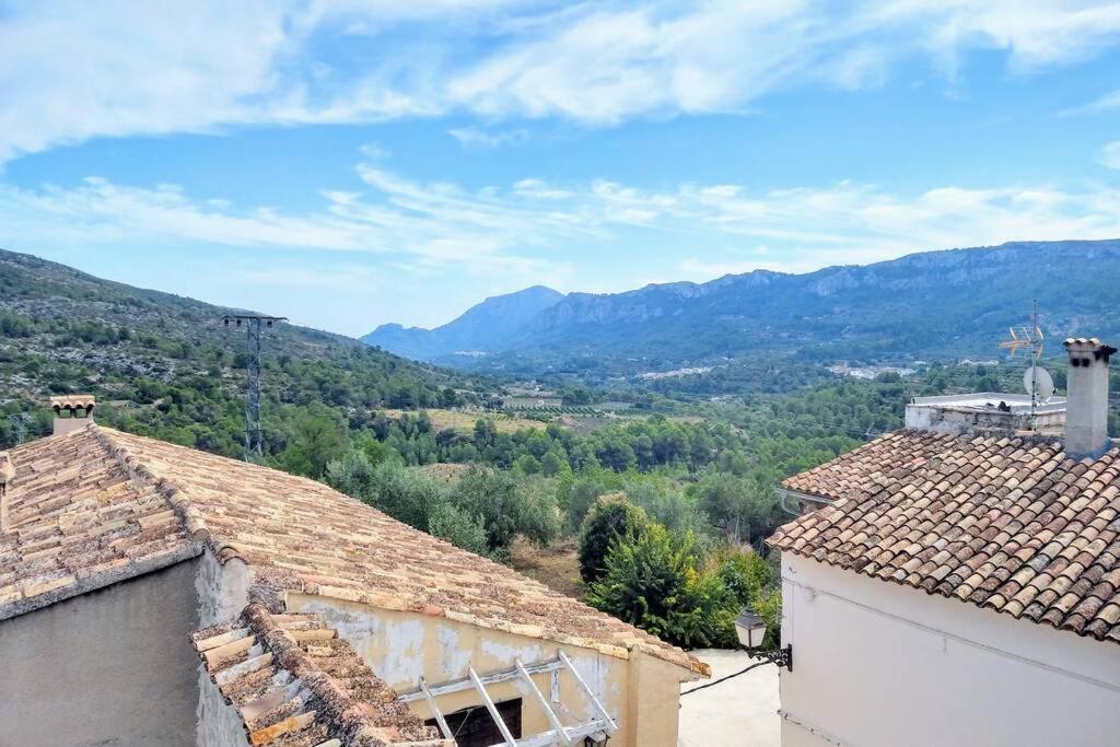 Casa Nicole Naturaleza, Montanas Y Piscina Privada En Alicante Carroja Exteriér fotografie