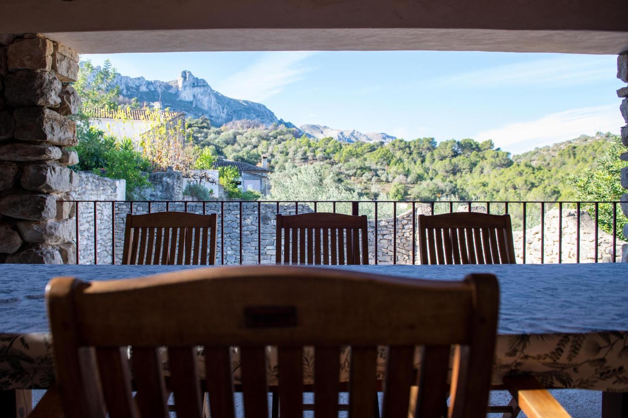 Casa Nicole Naturaleza, Montanas Y Piscina Privada En Alicante Carroja Exteriér fotografie